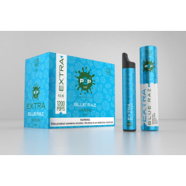 POP EXTRA BLUE RAZ 1CT