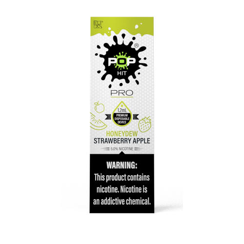 POP PRO HNYDEW STRAW APPLE 1CT
