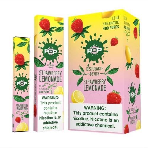 POP STRAW LEMONADE 1CT
